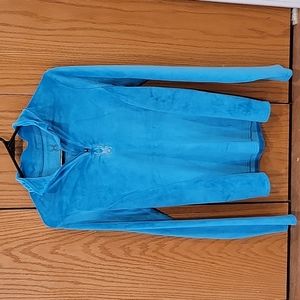 Womens EUC Spyder Zip T-neck size M